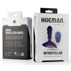 HUEMAN Stimulateur de prostate vibrant Interstellar Hueman 8.5 x 3cm